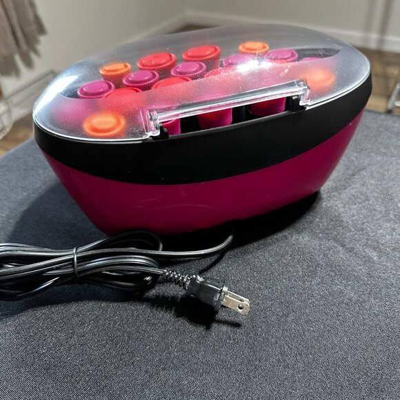 LIKE NEW Remington Ionic Conditioning Hair Setter Hot Rollers NO CLIPS TESTED - Picture 3 of 3